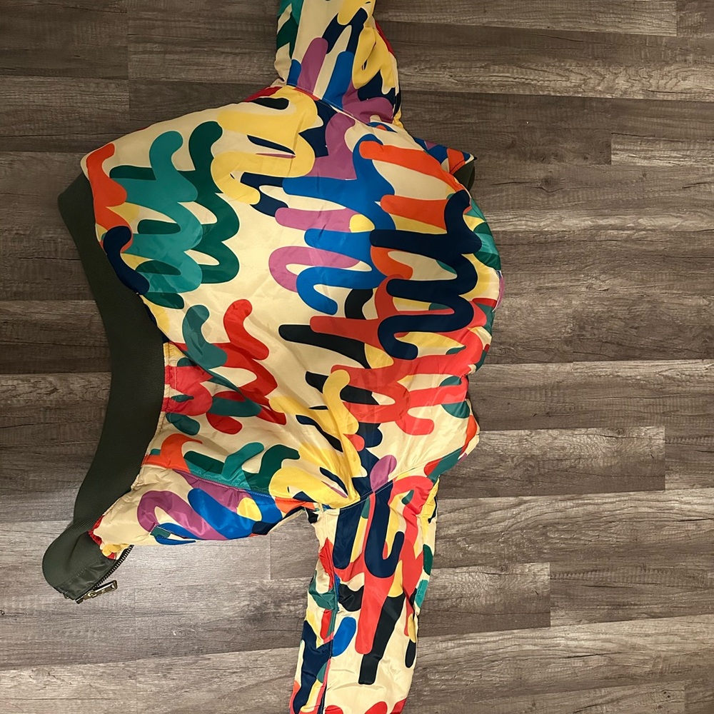 Multicolor Bomber Jacket